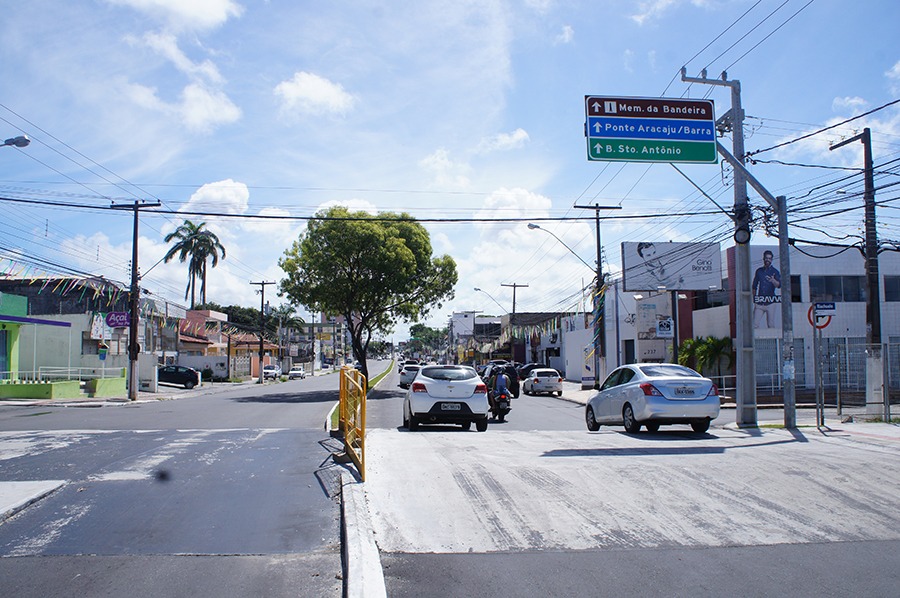Corredor Hermes Fontes passa a ter seis frentes de trabalho a partir desta segunda, 18 - SMTT Aracaju
